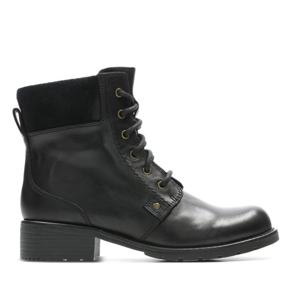 Clarks Womens Orinoco Spice Ankle Boots Black | USA-7301592